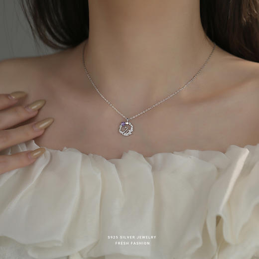 【逐梦天鹅】S925纯银繁星星星项链【YXS-A4766】 商品图2