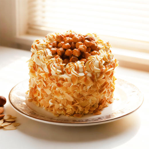榛子杏仁咸奶油蛋糕（小红书爆款） 商品图2