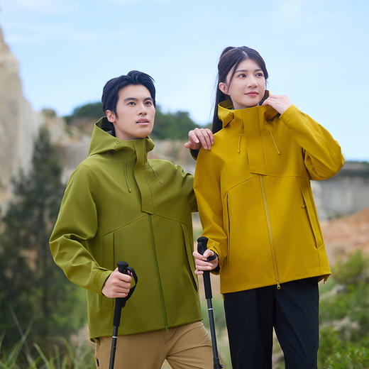 【重磅复刻系列首发】Link Polaris全热封软壳磁吸情侣防风外套软壳衣8805【72小时内发货】 商品图1