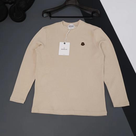 D110629秋冬款重磅来袭！胸前3D立体小标logo长袖打底休闲衫男款 商品图8