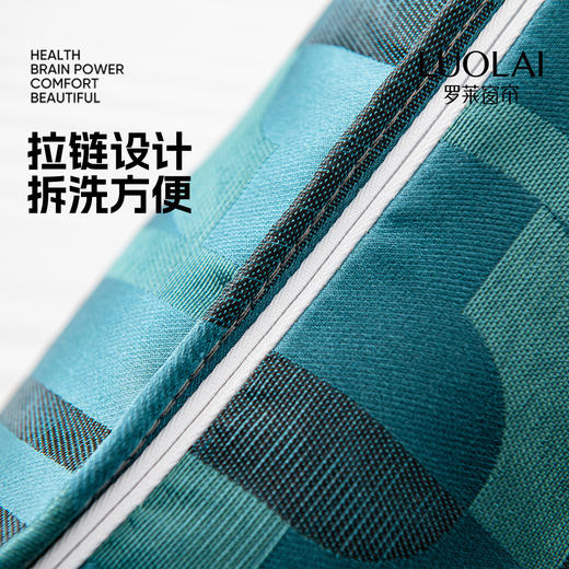 罗莱软装 梵几抱枕香槟灰 45*45cm 商品图4