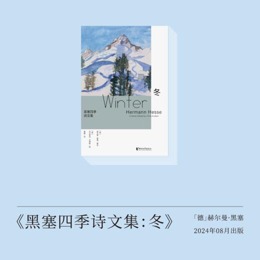 赫尔曼·黑塞《冰上骑士》：祝大家过一个富足、积极、希望的冬天！ 商品图0