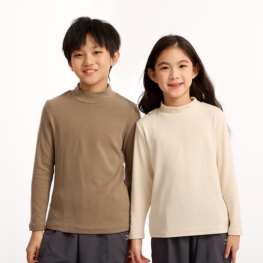 7-15天发货龙之涵 亲子款7A抗菌抓绒热皮肌底衣 中大童秋冬新款打底 可外穿可内搭 婴幼儿A类标准 商品图11