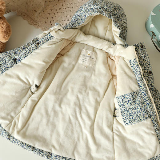 【云优选】Babystormi 派克服 儿童秋冬外套中长款加绒加厚男女宝宝连帽棉服（周末不发货） 商品图1