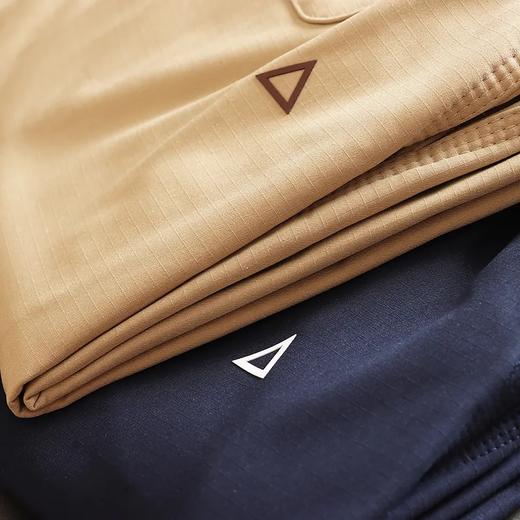 D110605秋冬新品加绒保暖防风防水男士直筒松紧腰三角标休闲长裤！ 商品图4