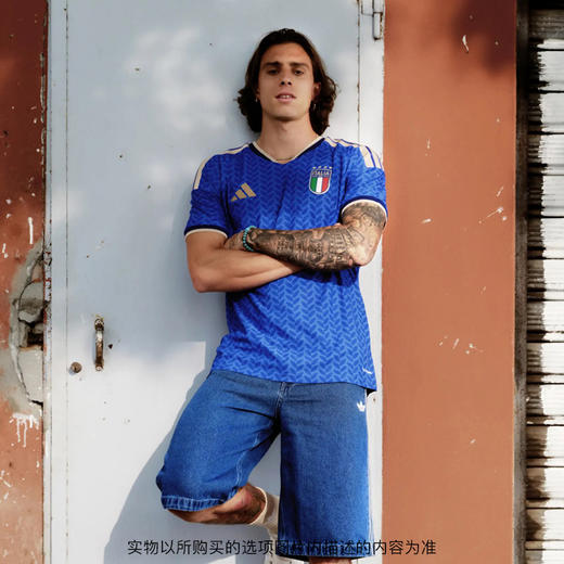 小李子ADIDAS阿迪达斯2026世界杯意大利主场球迷版短袖球衣JL6937 商品图3