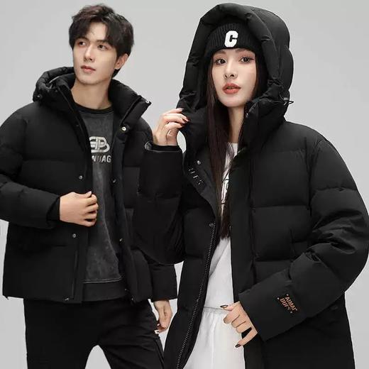 热卖！冬季必备90鹅绒长款/短款羽绒服 情侣款黑钻鹅绒轻盈保暖羽绒服 商品图10