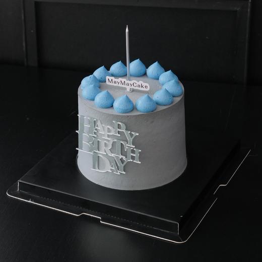 极简·蓝灰系HBD【B5172】 商品图0