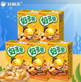 【薯块】好丽友 好多鱼蜜香鸡翅味薯片休闲零食办公室宿舍必备(新老包装随机发) 33g/盒