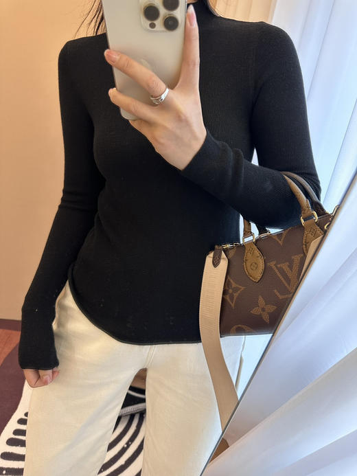 16针超细羊毛打底衫2件 商品图3