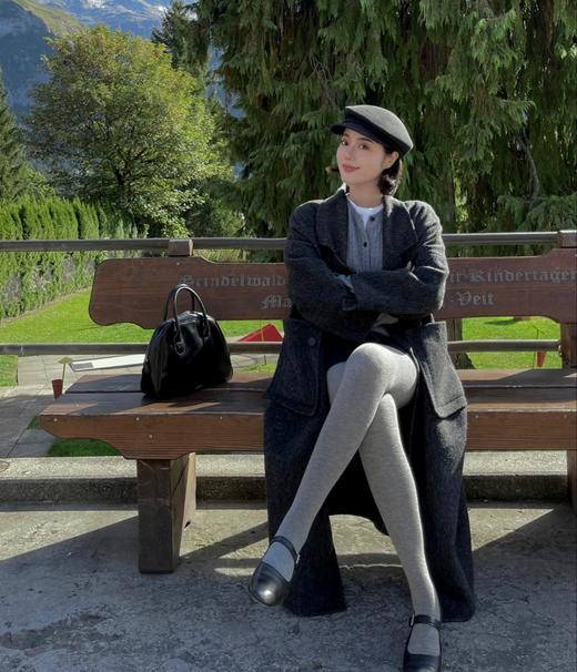 老米优品🎈2条！秋冬"无绒/薄绒/厚绒" 打底连裤袜！【三种不同厚度】150g,220g.320g 显瘦微压，加绒竖条纹打底裤！超级柔软细腻亲肤 ~ 商品图8