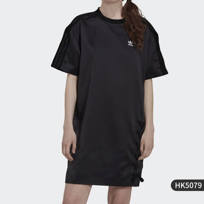 元旦超值抢购 （YY）adidas/阿迪达斯  三叶草女子时尚运动休闲连衣裙 HK5079