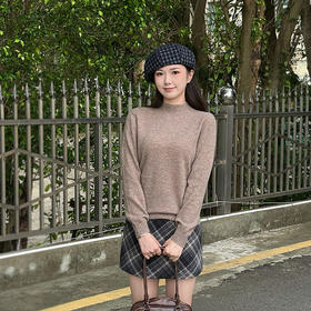 清仓薅羊毛【衣本素 纯色百搭100%羊毛衫】 出口fa国原单 100%绵羊毛衫 一线成衣