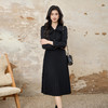 奢姿大码女装2025秋装新款胖妹妹轻奢休闲马甲百褶连衣裙套装9953994202AB 商品缩略图1