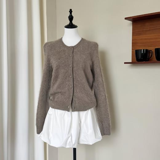 【澳洲品牌】EVERAU  松茸软糖短款毛衣开衫EA8030 商品图2