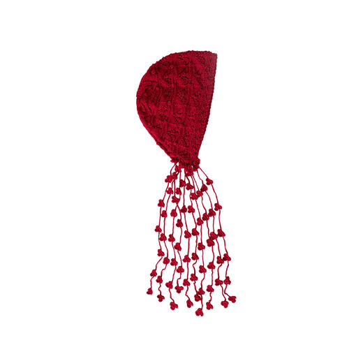 苏苏姐家泛美风帽手工diy钩针编织围巾披肩帽子材料包 商品图4