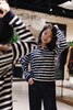 花痴私服好物分享 经典气质休闲条纹海魂衫！休闲包容松弛感十足，时髦显年轻！双面织超密面料，17%山羊绒混纺上身特别软糯，0扎感，之&禾同源代工厂出品！一件舒服、保暖、显瘦又不费心思搭配的搭配神器 商品缩略图5