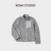 ROMI STUDIO“温暖已至”梭织高领锁温YKK拉链摇粒绒外套RWCAWD5512 商品缩略图1