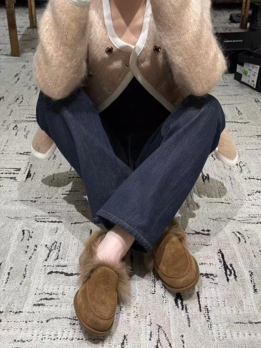 香奈儿 25新款coco neige毛毛乐福鞋（ZX*DBG） 商品图1