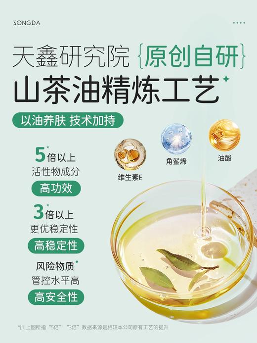 松达婴儿护肤山茶油洗发水沐浴露洗护二合一新生儿沐浴液宝宝儿童洗发水300ml 商品图4