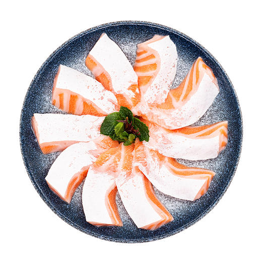 【润荇渔市200-100】 挪威进口冰鲜三文鱼鱼腩整块200g/盒 低脂高蛋白可生食能量首选 商品图1