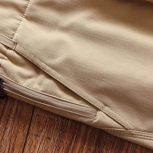 D110605秋冬新品加绒保暖防风防水男士直筒松紧腰三角标休闲长裤！ 商品图13