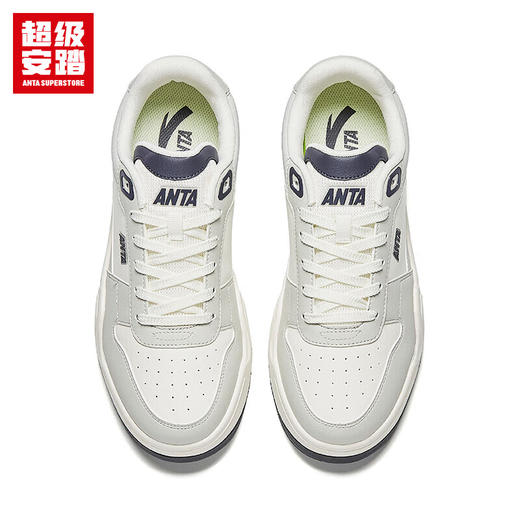 超级安踏C37板鞋丨运动鞋男鞋安踏夏季厚底增高休闲鞋滑板鞋子112538024U 商品图5