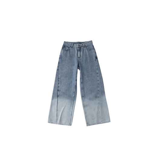 Herlian2025冬季新品水洗弯刀牛仔裤 商品图4