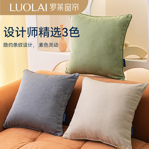 罗莱软装 秋分芝麻糊色抱枕  45*45cm 商品图0