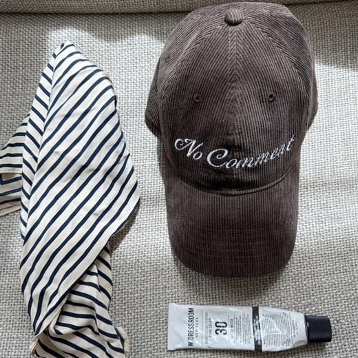 geemaa No Comment「无可奉告」刺绣棒球帽 商品图4