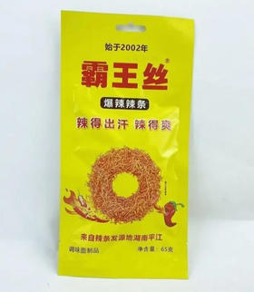 霸王丝爆辣辣条65g/袋