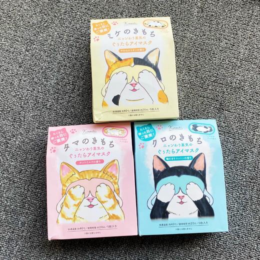 日本 Kimochi 蒸汽眼罩 各款 5片/盒 商品图0
