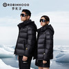 【高密抗风 大朵鹅绒 石墨烯内里】罗宾汉黑色金标男女短款鹅绒羽绒服（R038Y51023） 商品缩略图3