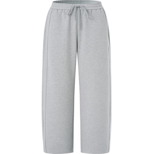 「高货wl」全新升级【铂金会员220/天猫299/差价79】(84552)洛诗琳休闲抽绳通勤香蕉裤2025秋冬加厚含羊毛宽松卫裤女 商品图2