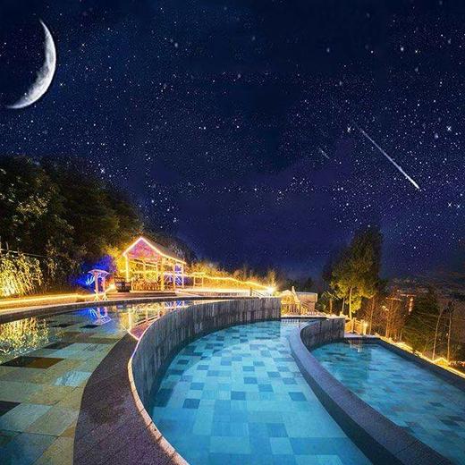 【崇州拉菲玺龙温泉酒店】199起抢高级房1晚+2大1小早餐+泡半山温泉＋健身房，度假泡汤好去处~ 商品图1