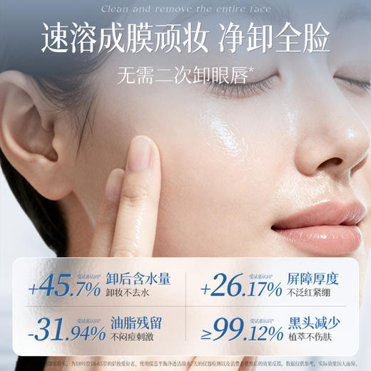 B5卸妆水眼唇脸三合一油液膏温和深层清洁毛孔|儒意官方商城 商品图1