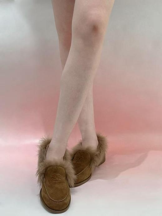 香奈儿 25新款coco neige毛毛乐福鞋（ZX*DBG） 商品图2