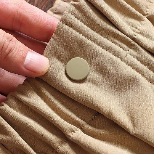 D110605秋冬新品加绒保暖防风防水男士直筒松紧腰三角标休闲长裤！ 商品图11