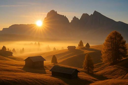 【2026】意大利多洛米蒂阿尔卑斯秋色、梦幻威尼斯、斯洛文尼亚布莱德湖秋摄12天摄影团 商品图9