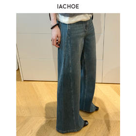 棉仓3661519009-分割线牛仔裤