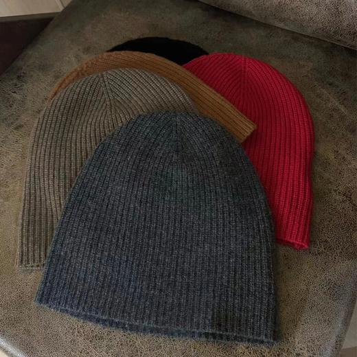 加密更抗风 红莲针织加密羊绒帽 商品图0