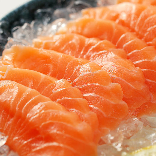 【润荇渔市200-100】 挪威进口冰鲜三文鱼切片100g（气调盒） 商品图3