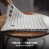马登浅灰色毛线衣针织短围巾加厚保暖假高领子脖套护颈女士秋冬季 商品缩略图4