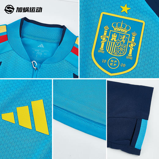 SFS阿迪达斯2026世界杯西班牙冬季球员版半拉链训练服长袖KA8158 商品图2