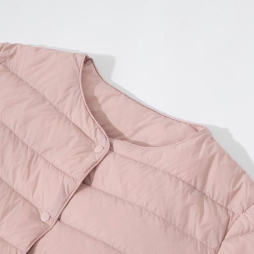 茧墨 男女款轻薄长袖羽绒服 商品图4