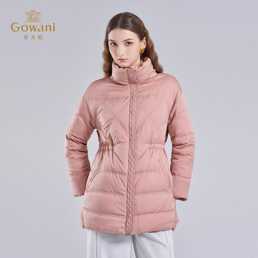 【鹅绒】乔万尼新品羽绒服中长款双面穿ET4T035 商品图2