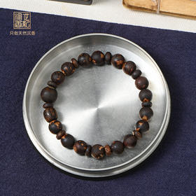 天然芽庄白奇楠手串 沉水级 8.5mm*18颗 7.8克 SP12213