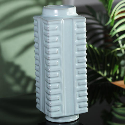 问鼎官窑宋青金标琮式瓶（缺货） 商品图1