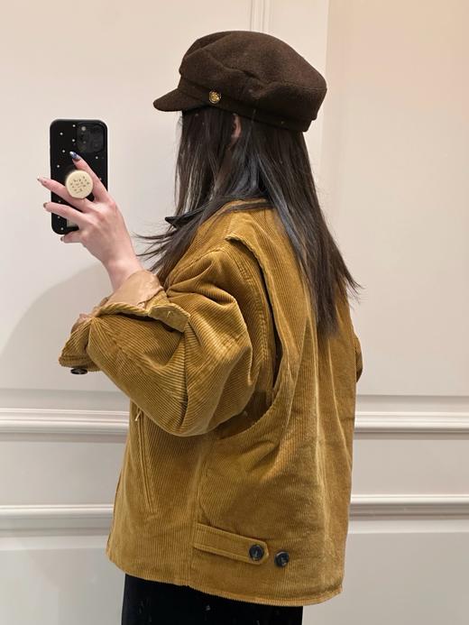 miu家25年秋冬首发灯芯绒棉服 商品图6