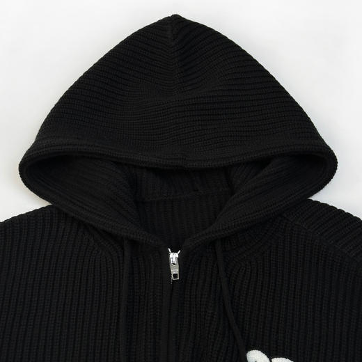 XY36-赛琳25SS秋冬凯旋门徽标针织拉链毛衣外套（ZMZ） 商品图6